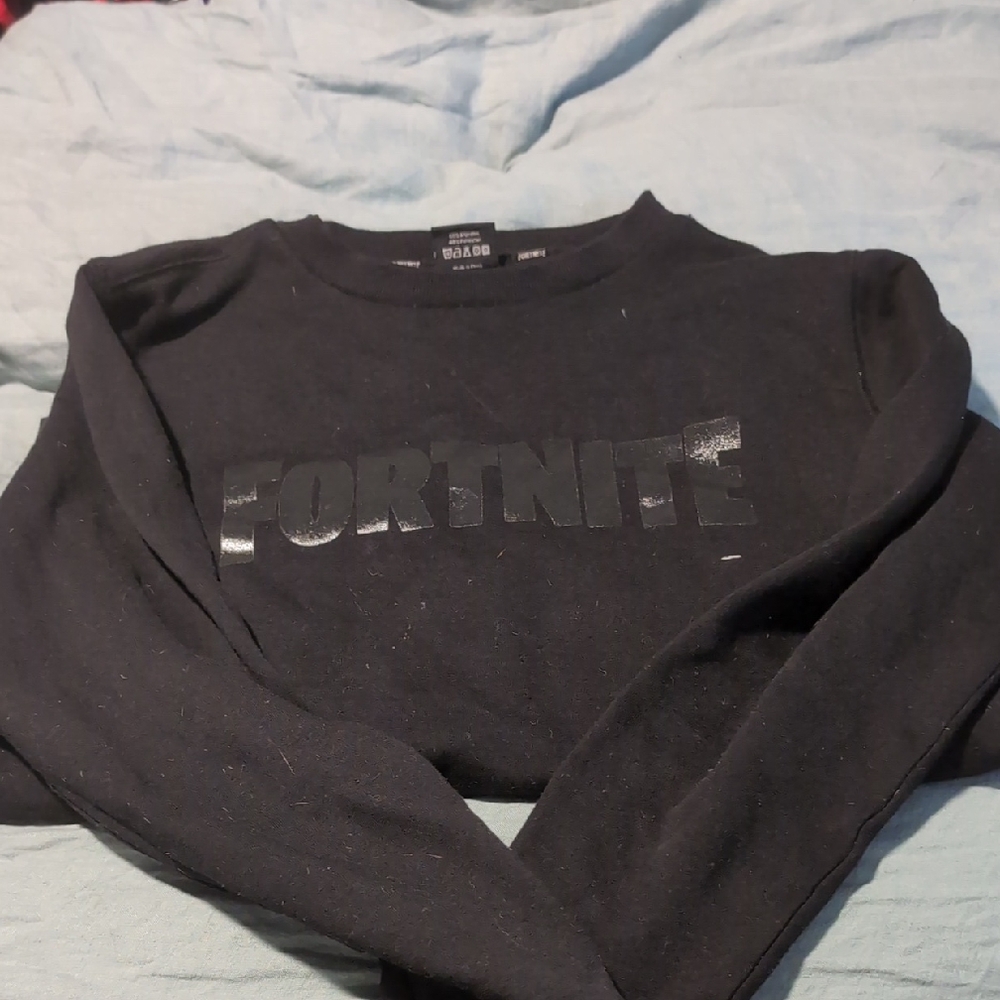 Fortnite Epic Games Unreal Engine Black Sweatshirt